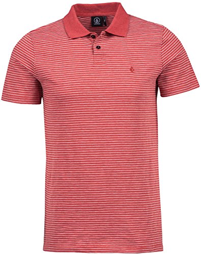 Volcom Men's Wowzer Stripe Polo Shirt