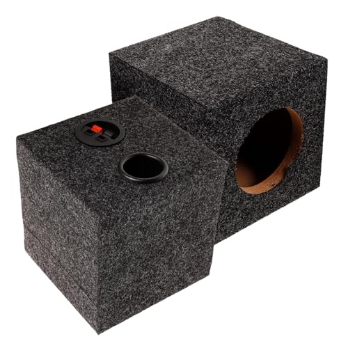 Caisson de basses audio pour voiture installation facile bois mousse haut-parleur auto