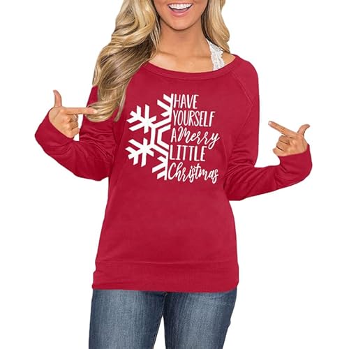 Spadehill Christmas Womens Long Sleeve Sweatshirt