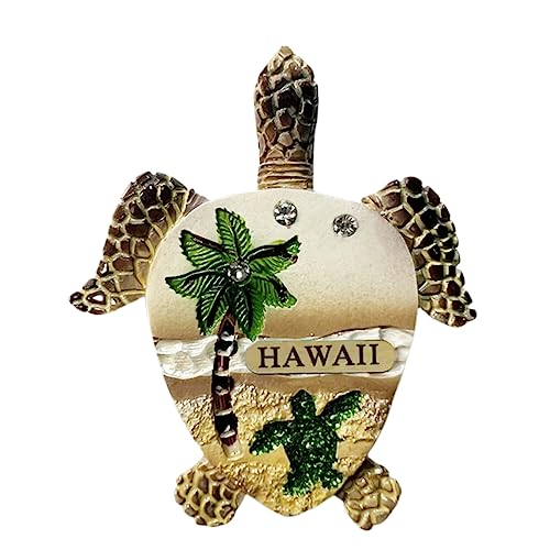 Imán decorativo tortuga Hawaii Beach USA para refrigerador