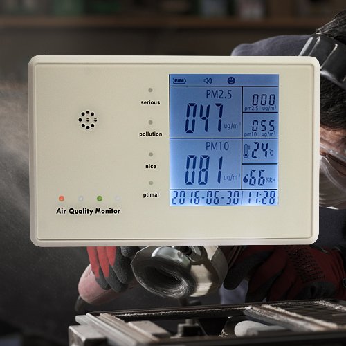 FINE DUST DETECTOR PM2.5/10 FORMALDEHYDE/HCHO ORGANIC COMPOUNDS/TVOC FS3-WEISS - Image 4