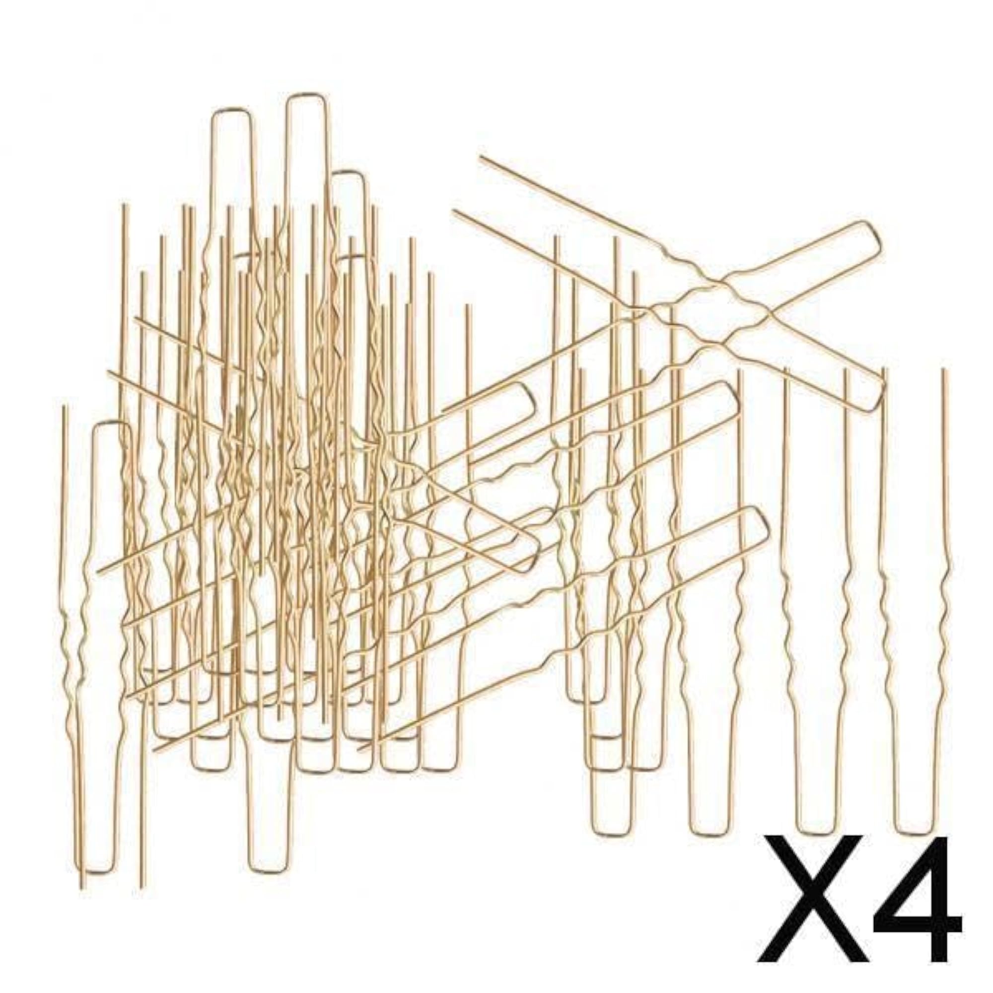 4x50 Pieces Gold Bobby Pins Hair Styling Tools