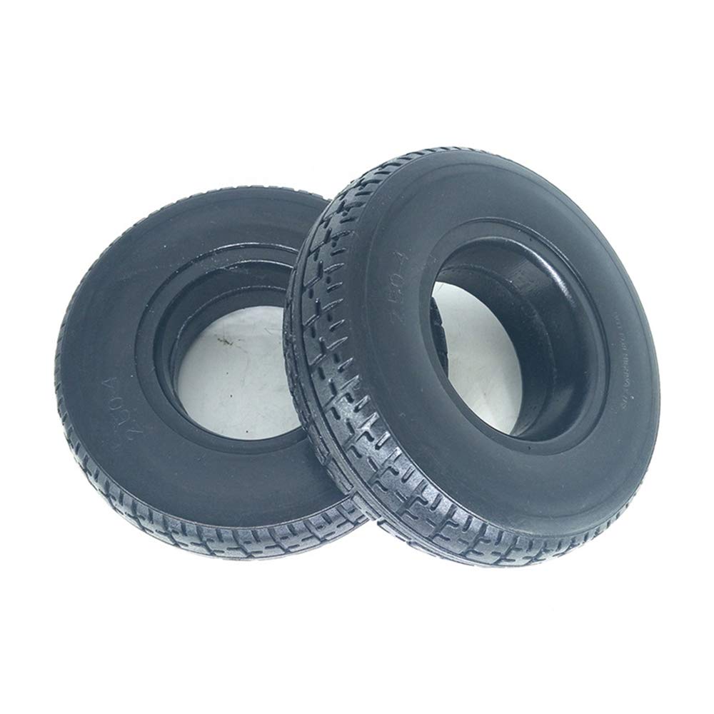 Neumáticos para scooter eléctrico todoterreno, neumáticos antideslizantes resistentes al desgaste de 8 pulgadas 2.50-4, neumáticos neumáticos para triciclo eléctrico/scooter antiguo, los neumáticos só