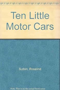 Hardcover Ten Little Motor Cars Book