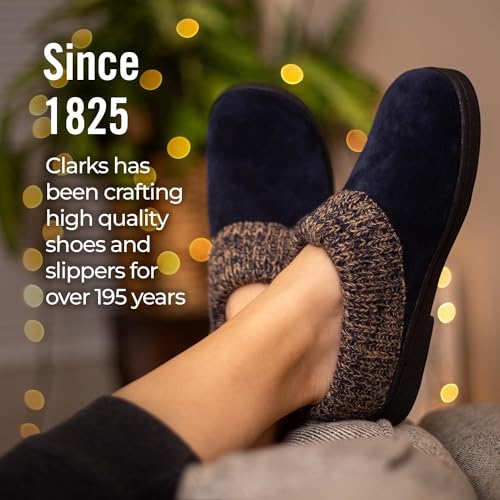 Image of Clarks Women's Knit Scuff Slipper