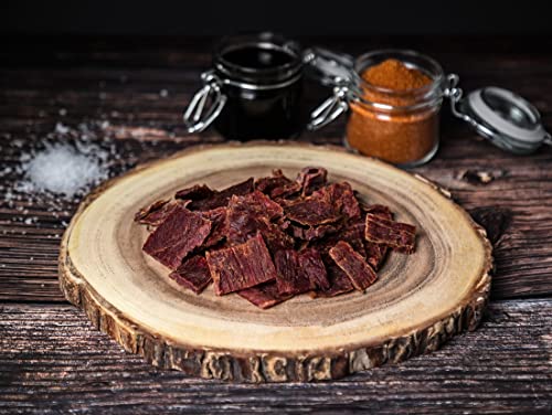 Craftsman Beef Jerky ORIGINAL 250 g (5 x 50g) | Trockenfleisch aus Deutschland - Bayern | American Jerky Set | 100% Rindfleisch | Original | Meat Snack MADE IN GERMANY