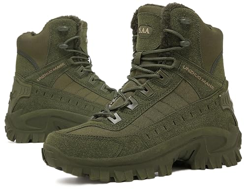 5.AA B666 A Plüschfutter Bergschuhe Bergstiefel Bundeswehr Wanderhalbschuhe Grün 41EU