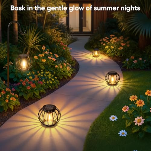 Lanterne solaire décorative, le cadeau idéal pour embellir un jardin