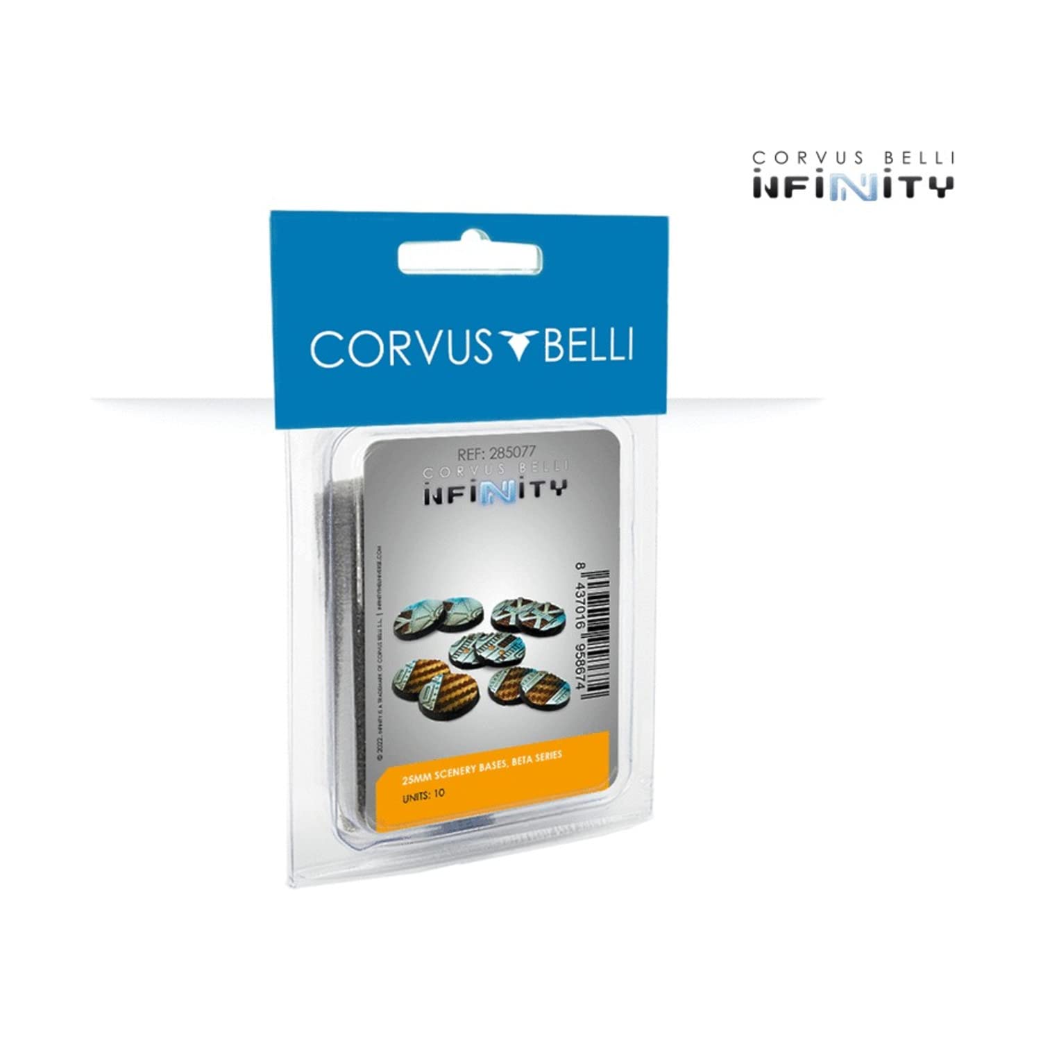 Corvus Belli S.L.L. Infinity Miniatures - Infinity: Scenery Bases: Beta Series (25 mm) – Compatible with Infinity and Other Tabletop RPG TTRPG