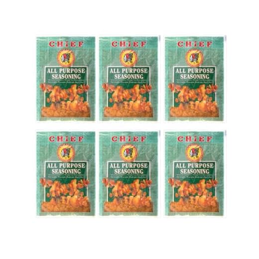 Chief All Purpose Seasoning Pack of 6 (Pack of 6 All Purpose)