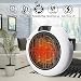 Portátil Calefactor Eléctrico, Domybest Mini Calentador Eléctrico Portáti 900w con Mando a...