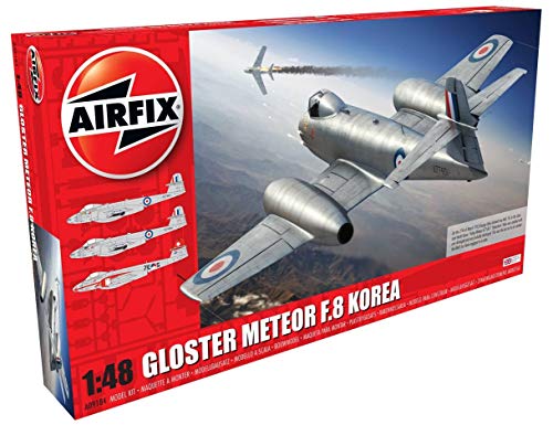 Gloster Meteor F8 maquette Airfix A09184 : avion miniature guerre de Corée 1/48