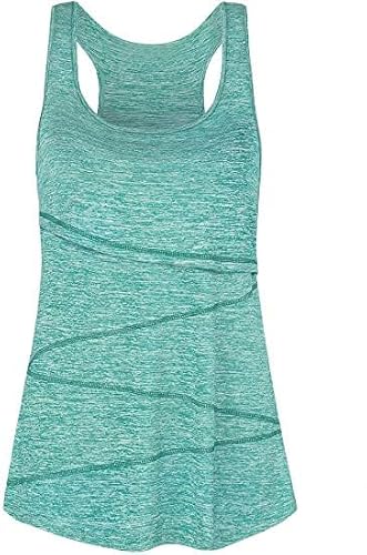 Joymom Women's Maternity Nursing Scoop Neck Sleeveless Casual Tank Top, Green, Large — view 2