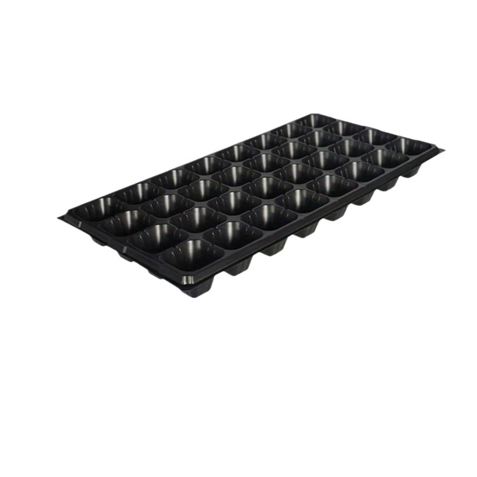 MFWHEFJ Seed Tray Four Different Sizes Nursery Trays Greenhouse Germination Growth Courtyard Lawn Horticulture Planting Agricultural(32 holesX 10pcs)