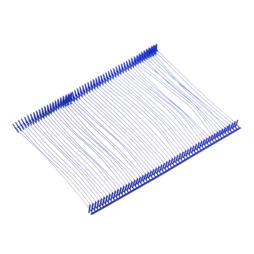 Attaches pour pistolet d'étiquetage indéchirables de 75 mm bleues en lot de 1000 pièces pour sac