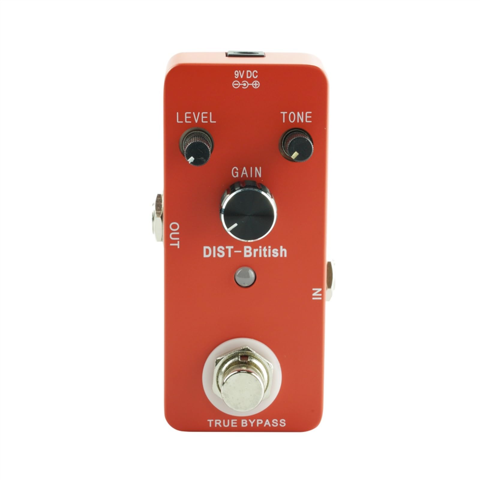 modulacyjny pedał gitarowy Brytyjski Pedał Efektów Gitarowych Distortion Efekty True Bypass Stompbox Akcesoria Do Gitary