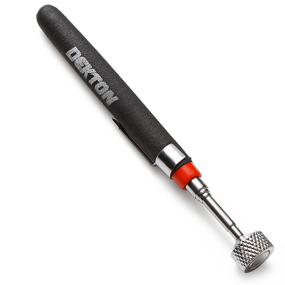 Dekton Telescopic Magnetic Pick Up Tool Magnet 5 Lb Lift 520mm Long Reach