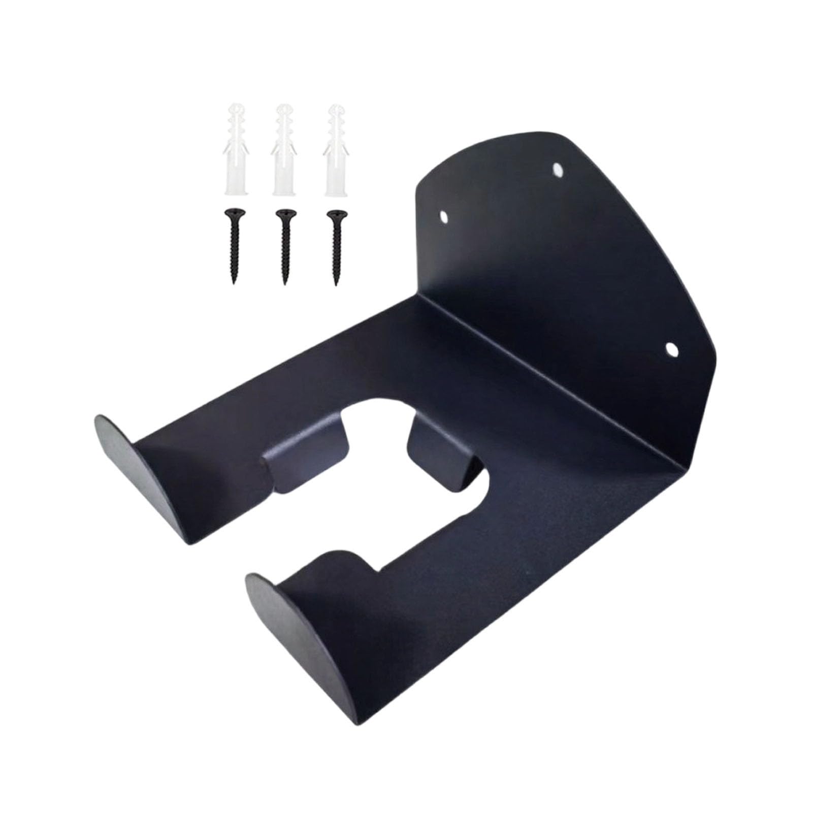 Pidodou Black Heavy Duty Grass Trimmer Hanger Wall Mounted Garden Power Tool Organizer Rack For Garage Shed Workshop Iron Storage Bracket 1Pc