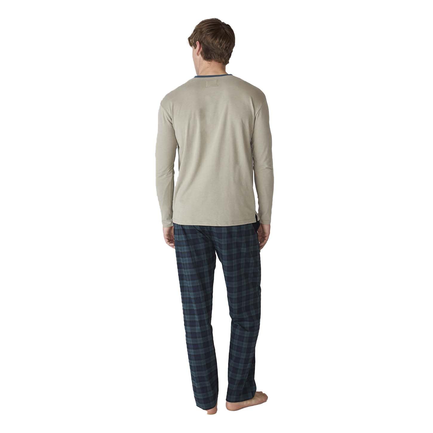 J&J Brothers Pijama Algodón Manga Larga JJBFP5602 para Hombre