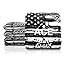 USA Flag Bricks B&W