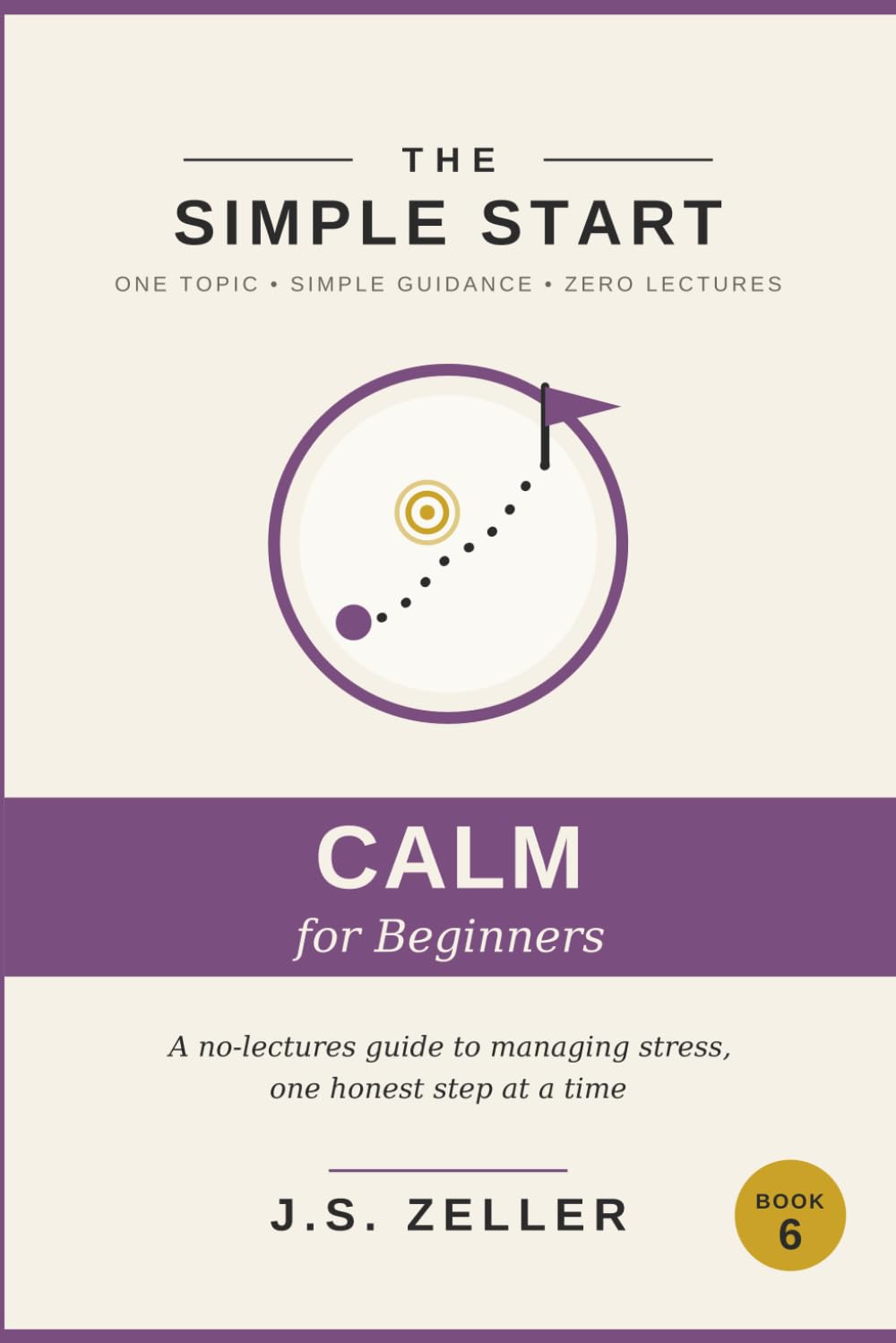 The Simple Start: Managing Stress — A No-Lectures Guide to Finding Calm in a Loud Life, One Honest Step at a Time
