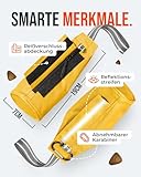 ZAUBERPFOTE Futterbeutel 'Joy' - Mit wasserfestem YKK® Reißverschluss - Apportierbeutel für Hundetraining - Ideal für Leckerlies – Praktische & robuste Leckerlitasche für Hunde