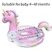 Baby Swimming Float, Inflatable Floatie Raft with Handle Safety Seat, Children Waist Float Ring Kids Water Bathtub Beach Party Toys, Toddler Swim Ring Over 6 Months