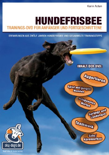 Preisvergleich Produktbild Hundefrisbee Trainings-DVD für Anfänger und Fortgeschrittene