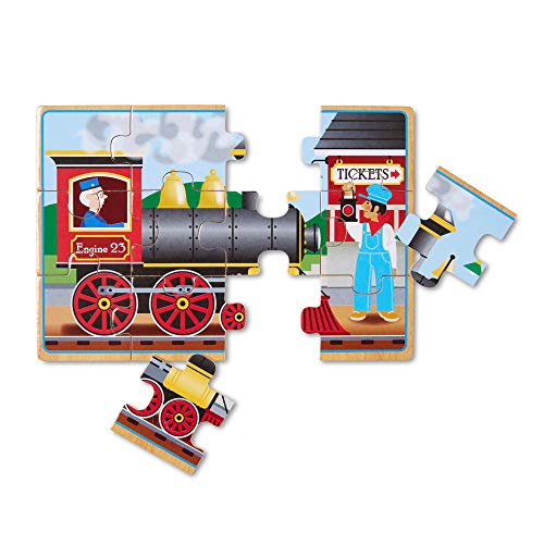 Melissa & Doug Vehicle Puzzles - Image 5