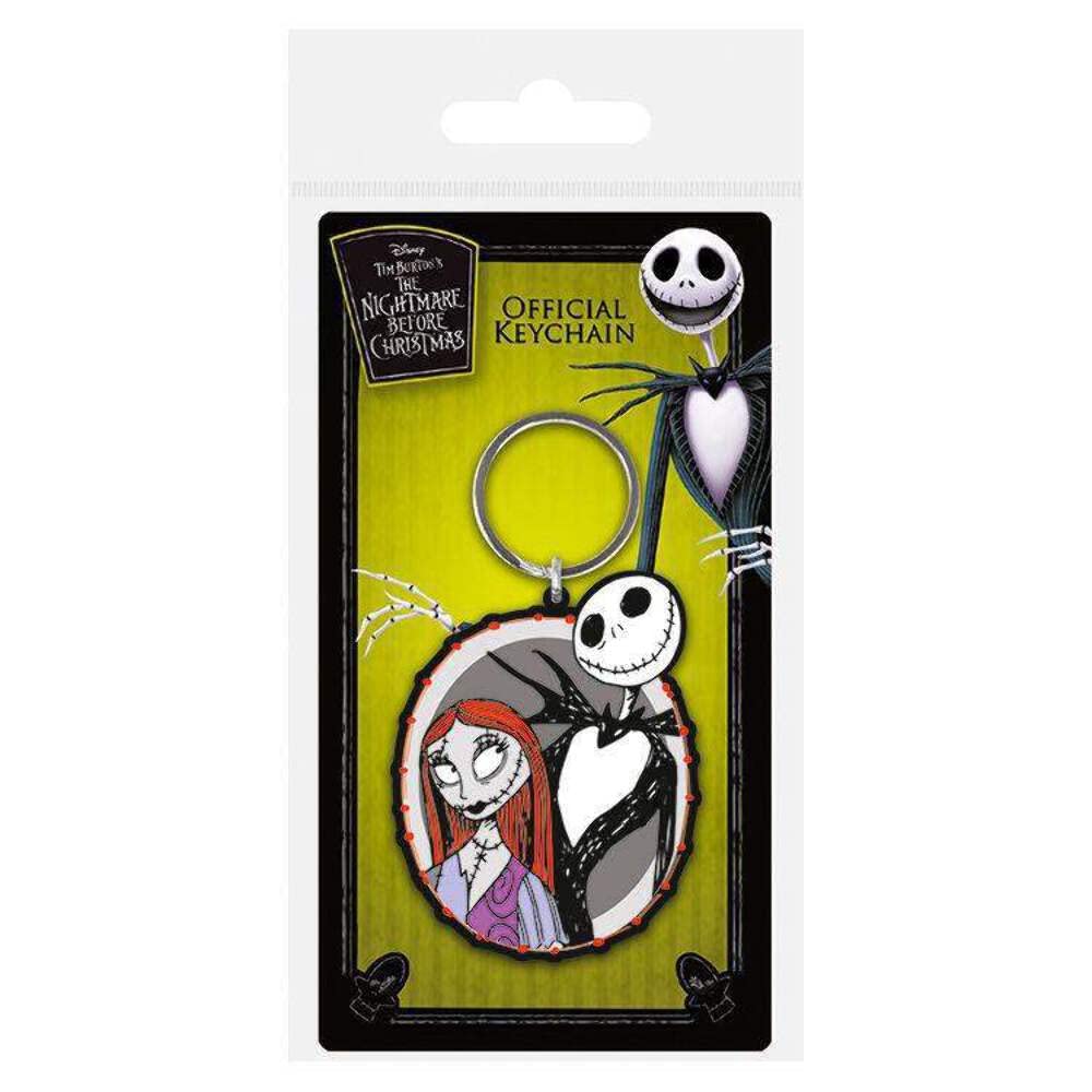 The Nightmare Before Christmas Keyring Jack and Sally