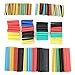 656pcs Wire Wrap Sleeves, Heat Shrink Tube, Data Insulated Cable Tube, Protect Sheath Waterproof for Electrical Insulation Wire Bundling