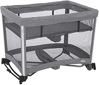 HALO 3-in-1 DreamNest Bassinet, Portable Crib, Travel Cot with Rocking Attachment, Breathable Mesh