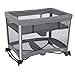 HALO 3-in-1 DreamNest Rocking Bassinet, Portable Crib, Travel Cot with Breathable Mesh Mattress