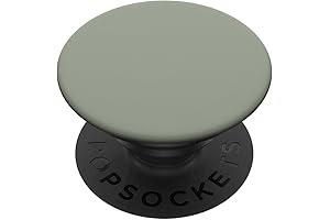 Plain Sage Grey Green Color PopSocket Standard PopGrip