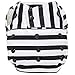 GroVia Hybrid Diaper Shell, Snap Shell (Onyx Stripe)