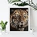 5D Diamond Painting Kits for Adult, Tiger Diamond Art Kits for Beginners Fun DIY Crafts Round Diamond Art Canvas Home Wall Decor 16