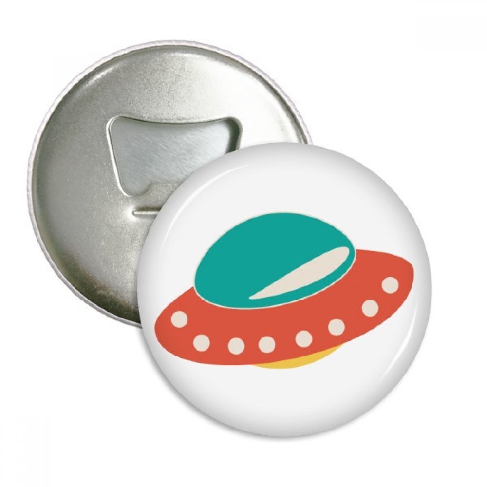 Ouvre-bouteille aimant UFO alien Univers Monstre 3pcs décapsuleur frigo argent