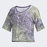 Punto 100% algodón adidas Camiseta W WMN Crop T FM6116 Amarillo