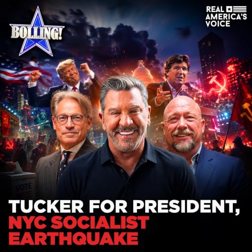 ALEX JONES ON TUCKER 2028 PRESIDENTIAL RUN, NEW YORK SOCIALIST TAKEOVER | ERIC BOLLING SHOW