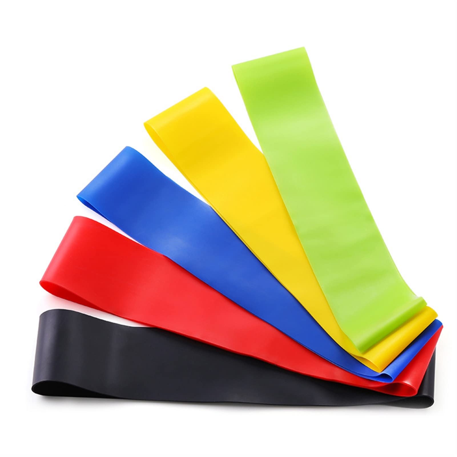 Cinturones de Yoga, Bandas de Goma de Resistencia para Yoga, Bandas elásticas para Fitness, 0,3mm-1,1mm, Entrenamiento, Fitness, Goma, Equipo de Entrenamiento Deportivo
