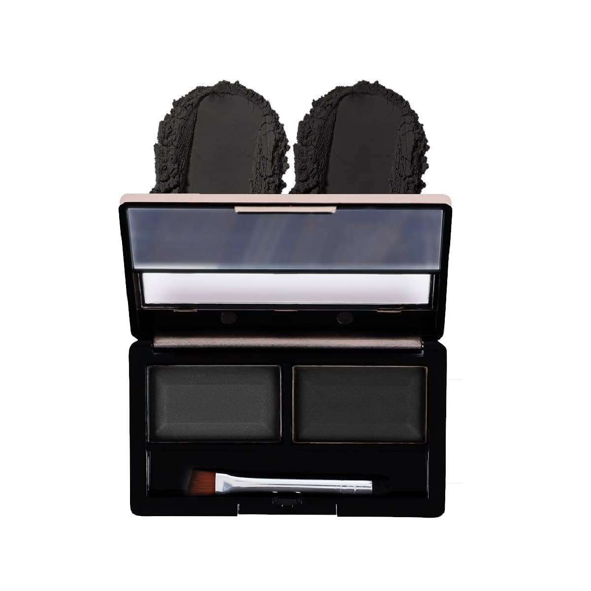 MATT LOOK Perfect Duo Shade Brow Powder, 2 Shades Eyebrow Drawing Palette with 1 Brush, Ultimate Brow Kit, Eyebrow Filler and Definer for Women & Girls-image-39