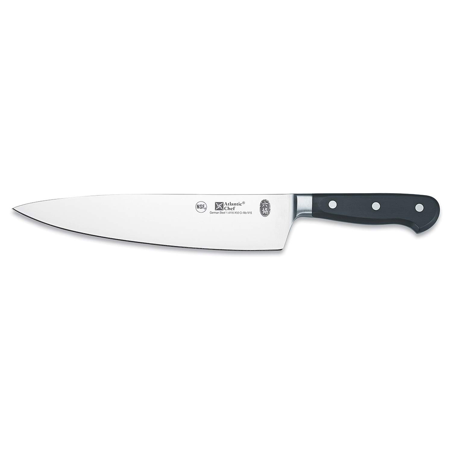 Couteau de chef 23 cm Piazza acier inoxydable haute performance durable - 2