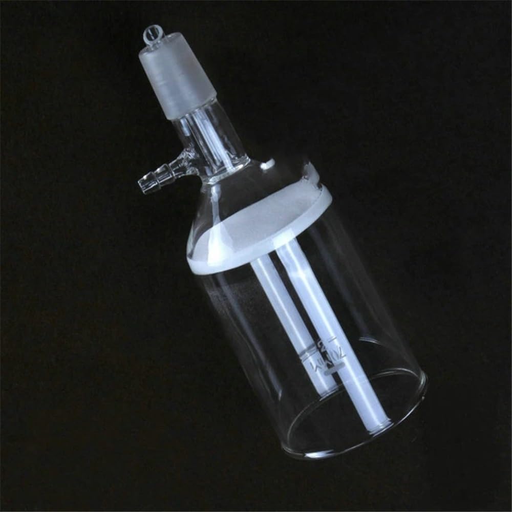 Embudo de vidrio de laboratorio sinterizado de 30-2000 ml, G1-G5, grueso for selección.(500ml)