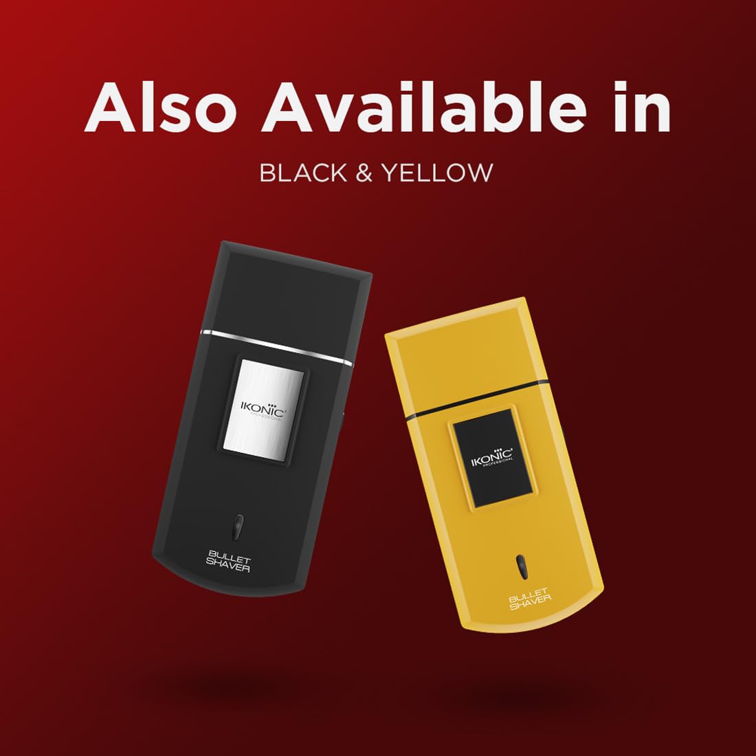 Ikonic Professional Electric Shaver, Ultra Thin, Cordless, Rechargeable Men's Travel Razor for Face Care, Beard for Salon Professionals, Barbers and Salon-Like Shave at Home - RED 8 51QWdEYWTLL. SL1100