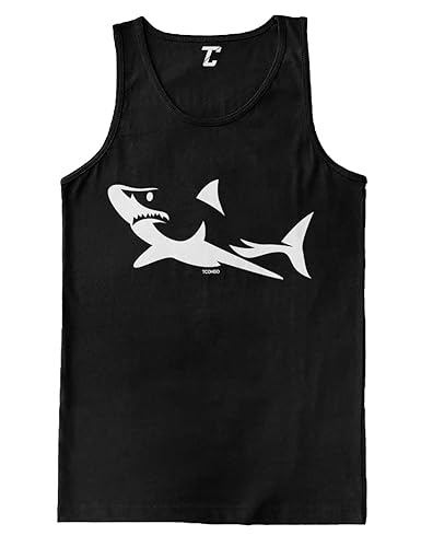 Shark Silhouette - Great White Hammerhead Men's Tank Top