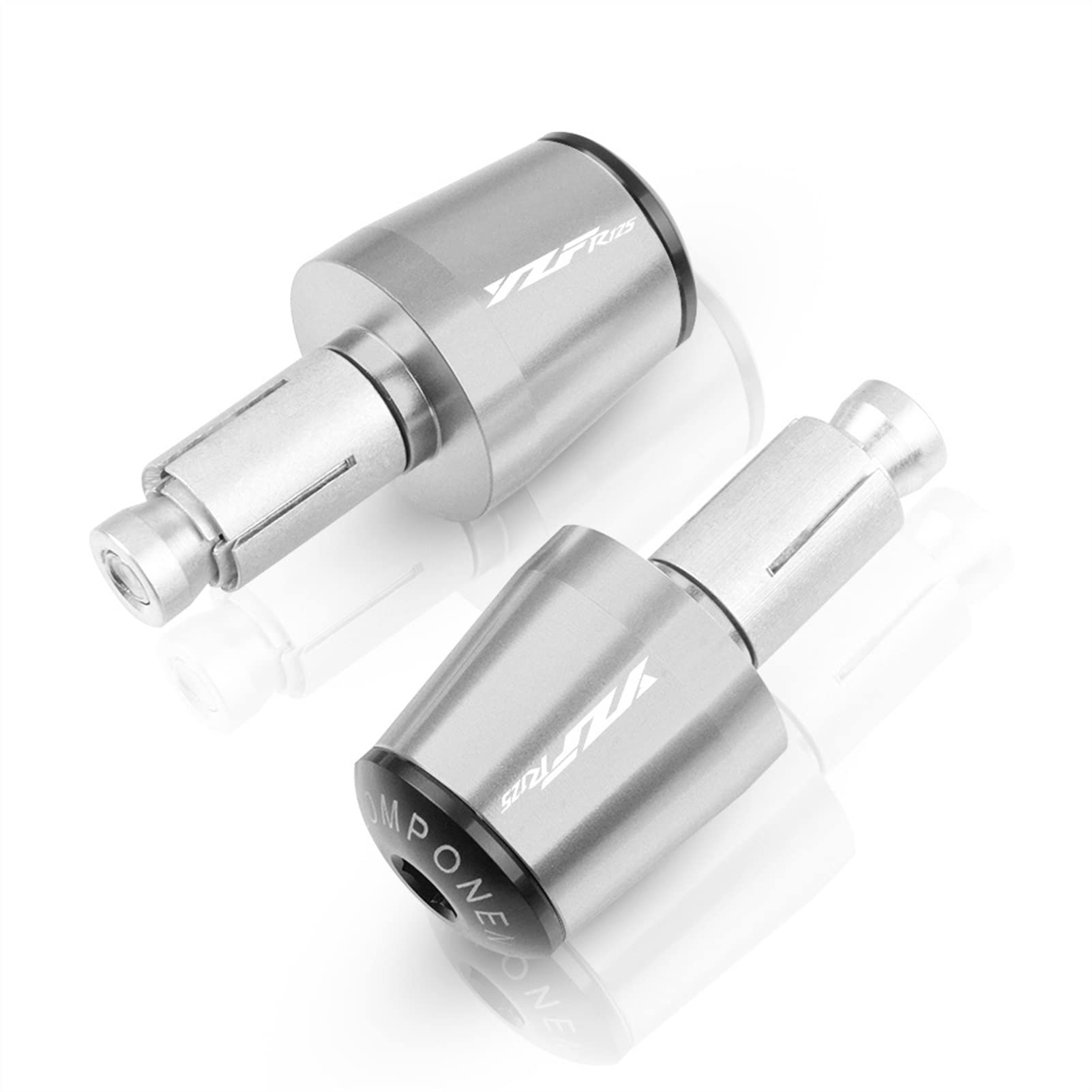 Extremo de barra para Yamaha YZFR125 reduce vibración puño plata