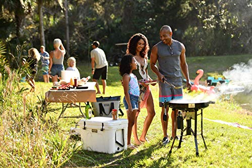 Original FIREDISC 24" Short Outdoor Portable Propane Cooker | Black