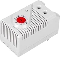 Vista 3 de Interruptor de termostato mecánico de 110V-250V 0-60 Controlador de temperatura compacto ajustable normalmente eléctrico (1.8 x 1.7 x 1.3 pulgadas)