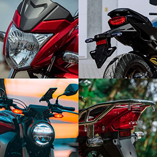 Kit 4 Sinalizador/indicador/farol de motocicleta compatível com HONDA TITAN150/2000LED CB250 Twister