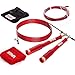 LOMA Premium Balanced Weighted Jump Rope - Speed Rope Jumping - Fitness Light Heavy Jump Rope - Skipping Exercise Jump Rope Workout Kit - Ideal Adult Crossfit Jump Rope - Bonus: Video Lessons